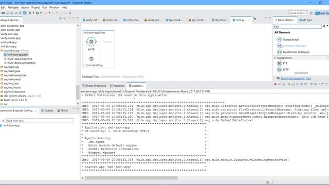 DataWeave Transformation (XML To JSON And JSON To XML) With Mule ESB-Part IX смотреть онлайн