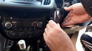 FORD KUGA ESCAPE - HOW TO REMOVE HEATER CONTROL PANEL UNIT (CLIMATE CONTROL)