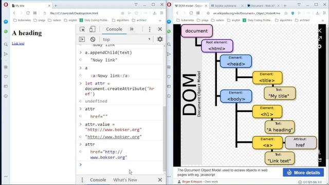 DOM i Javascript #1 - API, rodzaje węzłow(nodes) i obiekt document смотреть онлайн