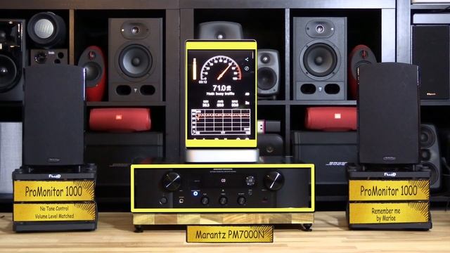 Definitive Technology ProMonitor 1000 Speaker VS B&W Bowers & Wilkins M-1, M1MB Sound Comparison смотреть онлайн