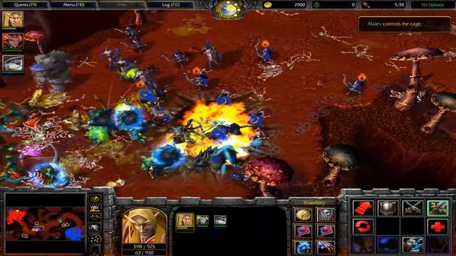 Warcraft III The Frozen Throne: Human Campaign #4 - The Search for Illidan смотреть онлайн