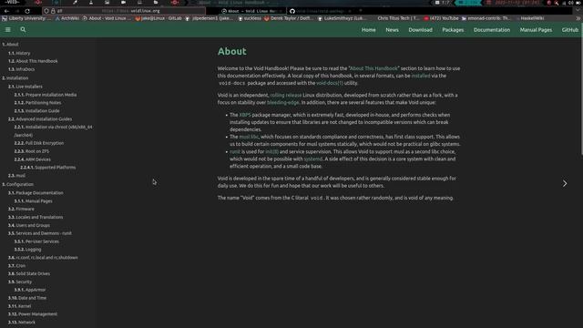 Void Linux and why it is home смотреть онлайн