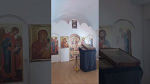 Вечерняя служба. Страстная седмица. Великая Среда.