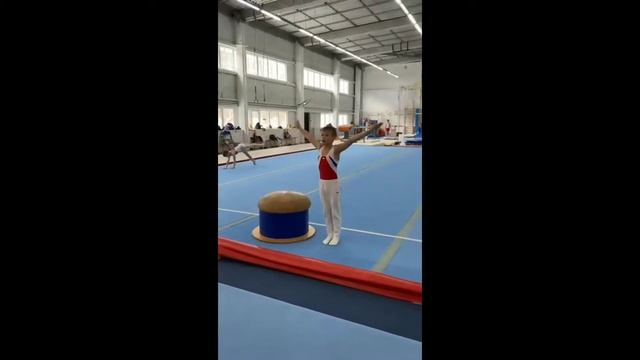 Выполнение 1-го юношеского разряда по спортивной гимнастике. Никита 9 лет. смотреть онлайн