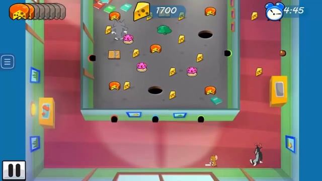 Tom and Jerry cartoon game - TOM AND JERRY MOUSE MAZE first floor 89-10 #36 - Fun game kids смотреть онлайн