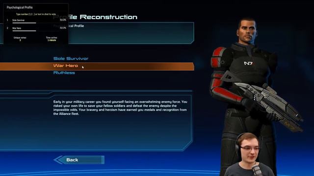 Mass Effect - Character Creation (Part 1) смотреть онлайн