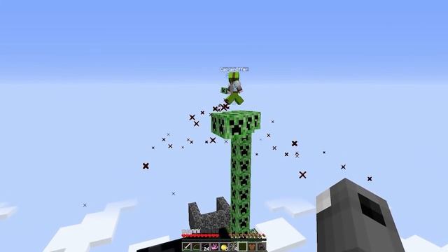 ОСТРОВ ИЗ КРИПЕРА ПРОТИВ ОСТРОВ ИЗ ЭНДЕРМЕНА В МАЙНКРАФТ ~ БИТВА ОСТРОВОВ И TROLLING MINECRAFT МУЛЬ смотреть онлайн