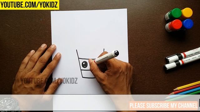 How to draw COFFEE CUP easy смотреть онлайн