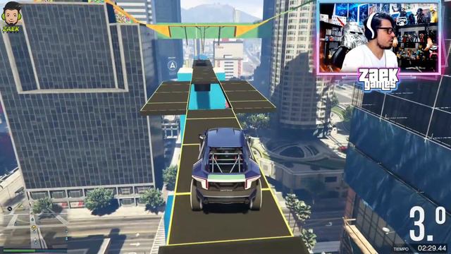 Parkour con el DRAUGUR nivel MEDIUM🔥GTA V ONLINE смотреть онлайн