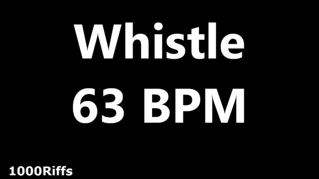 Whistle Metronome : 63 BPM ✓ смотреть онлайн