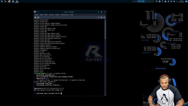 jogando Paladins no linux. смотреть онлайн
