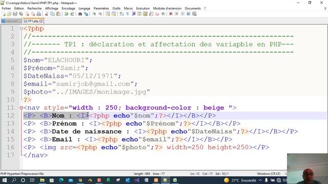 php # 3 : utiliser des #variables en php смотреть онлайн