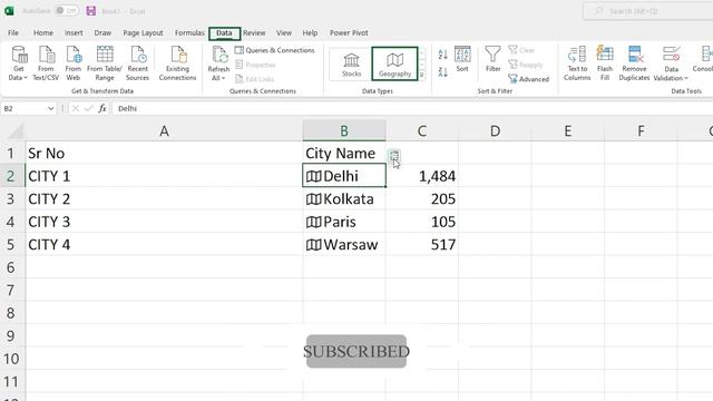 How to fetch Geography Data in Excel - Fetching City, State & Country Details смотреть онлайн