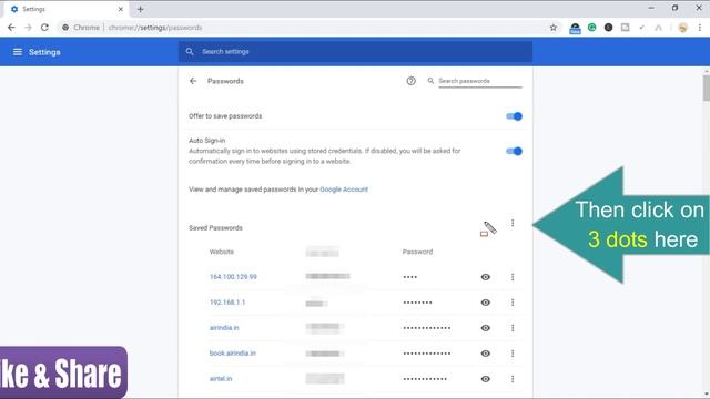 How to Export Google Chrome Saved Password in Excel .CSV File смотреть онлайн