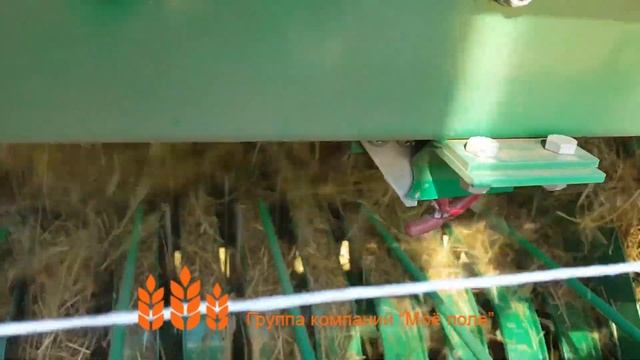 Пресс подборщик ПР-110 (Унисибмаш) в работе смотреть онлайн