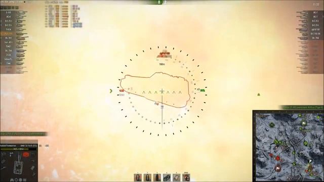 AMX 50 Foch (155): Зимняя сказка смотреть онлайн