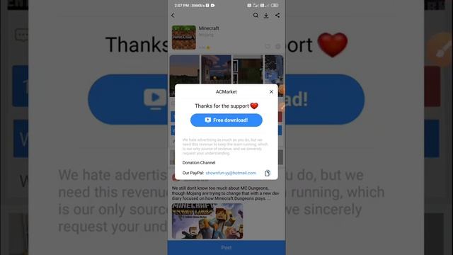 How to download free real Minecraft game in android phone from ac market app смотреть онлайн