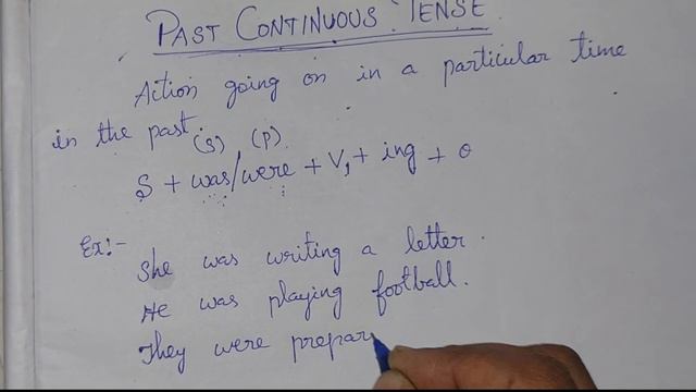 GRAMMAR-TENSES-PAST CONTINUOUS TENSE смотреть онлайн