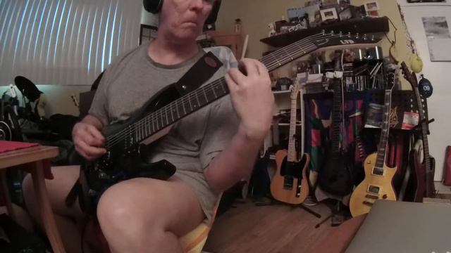 7 string MH-17 LTD pickups ESP designed everything for $165 CAN 1er test смотреть онлайн