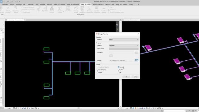 MagiCAD for Revit - Fast insulation change смотреть онлайн