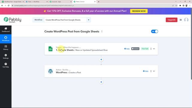 How to Create WordPress Post from Google Sheets (in Hindi) | Google Sheets to WordPress Integration смотреть онлайн