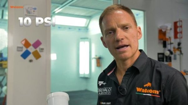 WALCOM Halo vs HVLP  Genesi carbonio 360 Evo, transfer efficiency, high atomization - low overspray