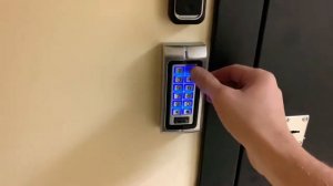 Электромагнитный кодовый замок на металлическую дверь в офис