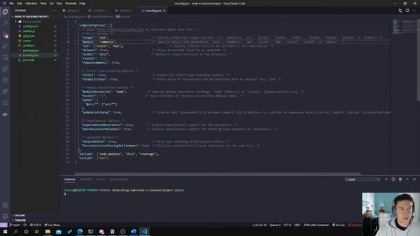 Node.js Backend Project Setup with Typescript, ESLint, Prettier, and Jest