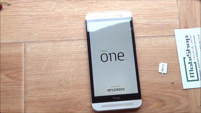 HTC One E8 - распаковка, включение, предварительный обзор смотреть онлайн