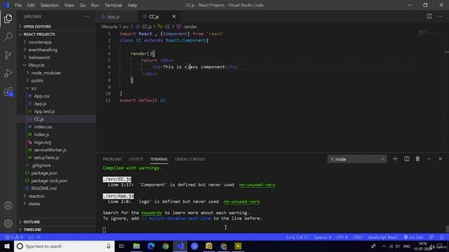 ReactJS Tutorial - Zero to Hero LECTURE-7 смотреть онлайн