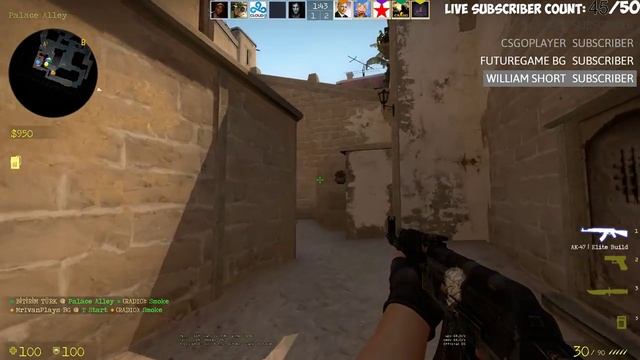 CSGO Competitive и Загрявка - разцъквам малко аз по случай 2 монитор! смотреть онлайн