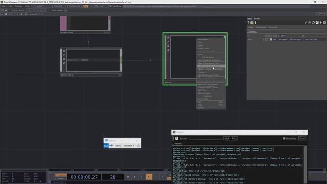 TouchDesigner 202 Berlin, Widgets with Jonas Schmidt смотреть онлайн