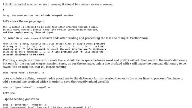 Unix & Linux: hunspell: add word to dictionary from command line (2 Solutions!!) смотреть онлайн