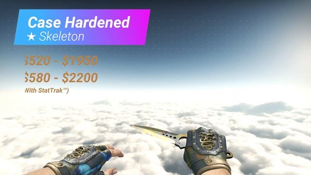 ALL SKELETON KNIFE SKINS AND PRICES - CS:GO 2021 смотреть онлайн