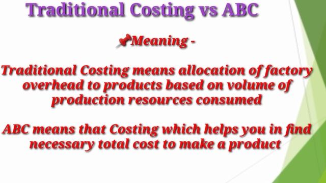 Activity Based Costing | Traditional Costing and Activity Based Costing | Advantages of ABC смотреть онлайн