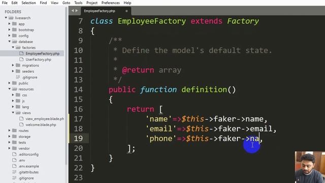 How to Insert Dummy Data In Laravel Table смотреть онлайн