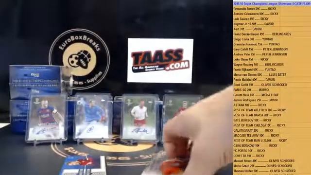 4 CASER 2015-16 Topps CL Showcase PYT Case Break #46 (1of4) смотреть онлайн