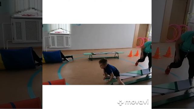 Весёлые старты "Папа, мама, я - спортивная семья". Подготовительная и Старшая группа. смотреть онлайн