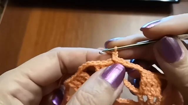 Маленькие салфетки крючком 2 Урок. Салфетка подставка. смотреть онлайн