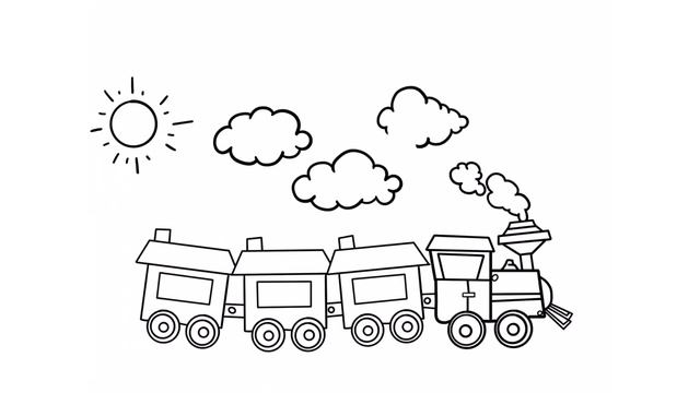 Learn Transportation and Colors | Learn English смотреть онлайн