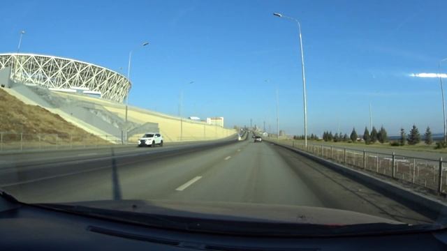 Driving Volgograd formerly Stalingrad city of Russia смотреть онлайн