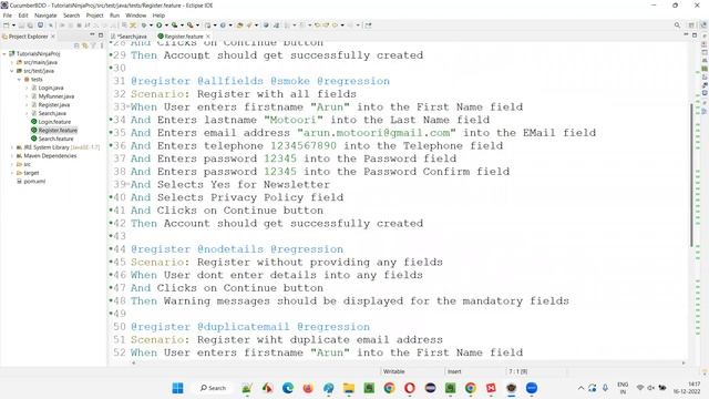 Tagged Hooks in Cucumber (Cucumber BDD - Part 29) смотреть онлайн