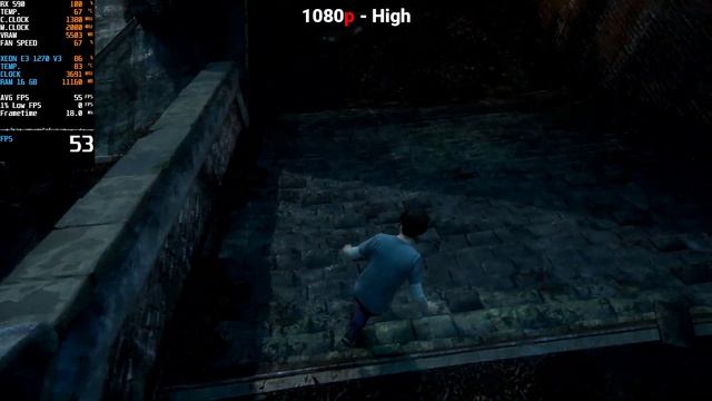 Uncharted 4 | AMD RX 590 8GB + Xeon E3 1270 V3 / i7 4790 | 1080p, High смотреть онлайн