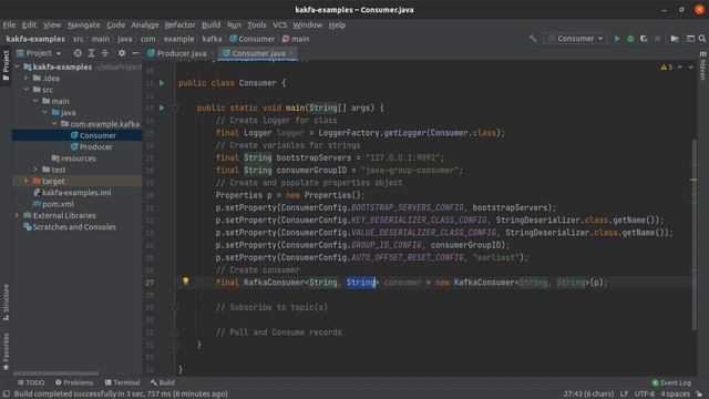 Writing a Kafka Consumer in Java [Apache Kafka Tutorial #13] смотреть онлайн