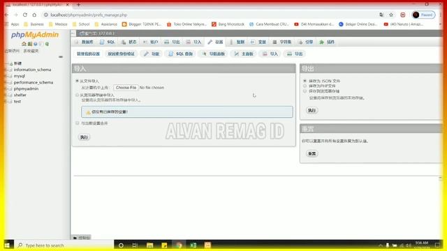 CARA MENGGANTI BAHASA DI DATABASE MYSQL (PHPMYADMIN) смотреть онлайн