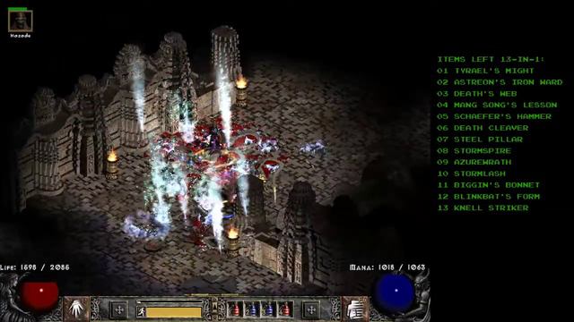 Diablo 2 - Blinkbat's Form Drop - Holy Grail (490 out of 502) смотреть онлайн
