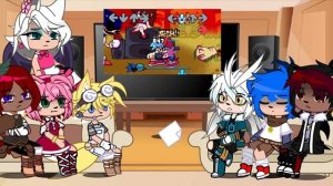 Sonic Characters reacts to FNF vs Sonic.EXE 2.0 (Too Slow)