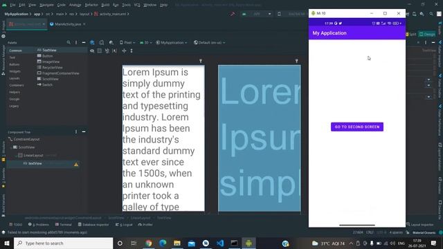 How to use scroll view in android || Android Studio || by learningbuddy смотреть онлайн