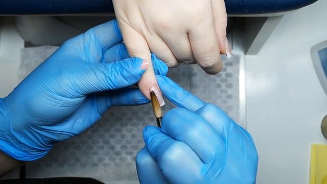 ЛЕГКАЯ коррекция ногтей. Наращивание и покрытие гель-лаком. Акриловая коррекция смотреть онлайн