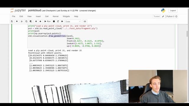 Advanced Point Cloud Processing with Open3D and Python: Voxel Downsampling and Normal Estimation смотреть онлайн